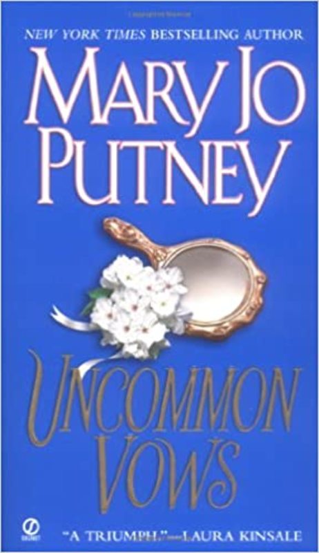 Book cover for "Uncommon Vows" by Mary Jo Putney