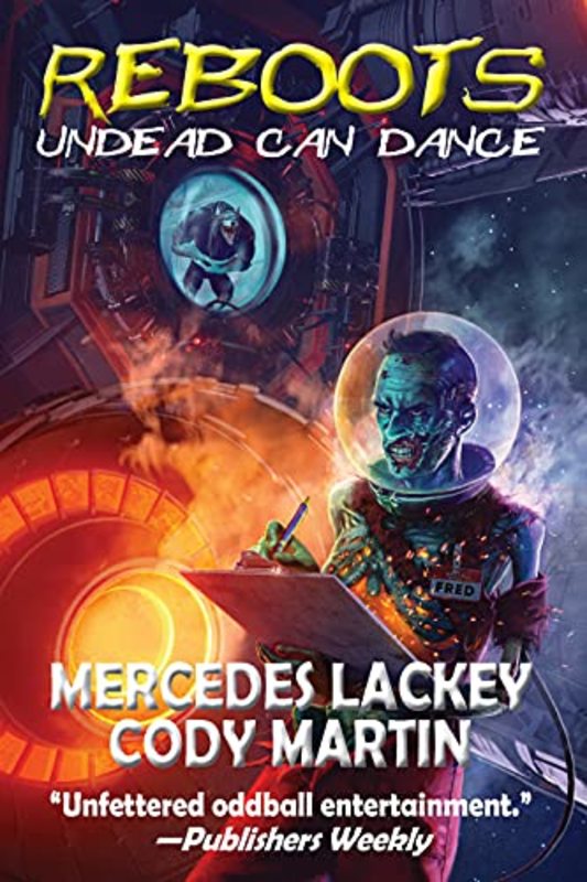Book cover for "Undead Can Dance" by Mercedes Lackey