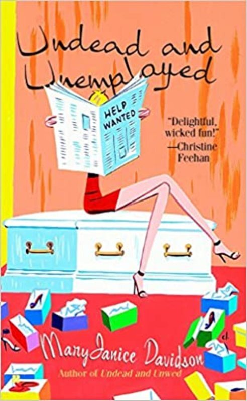 Book cover for "Undead and Unemployed" by MaryJanice Davidson