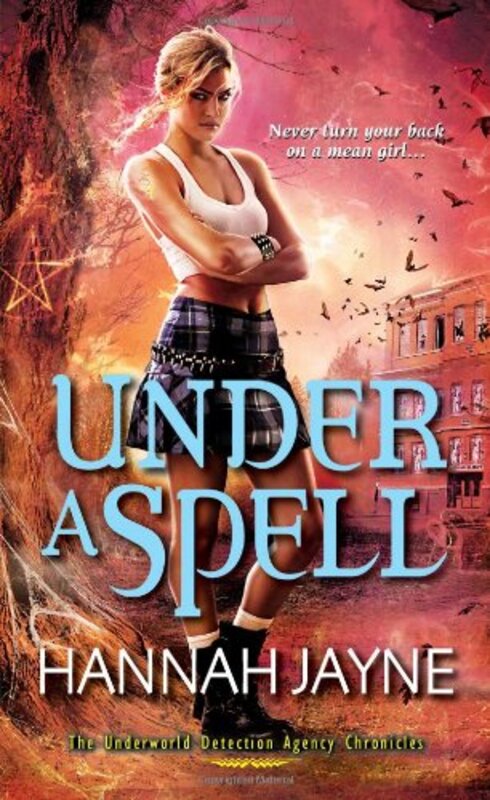 Book cover for "Under A Spell" by Hannah Jayne
