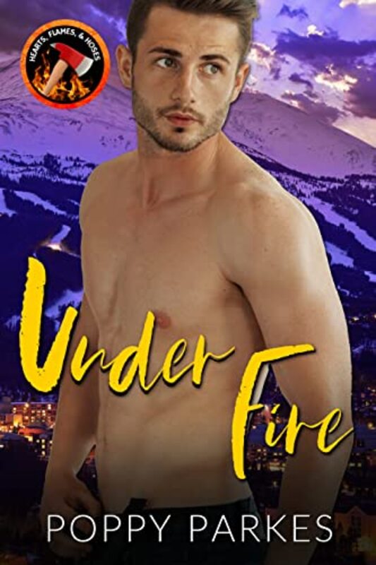 Book cover for "Under Fire" by Poppy Parkes