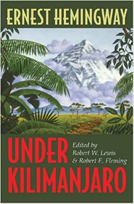Book cover for "Under Kilimanjaro"