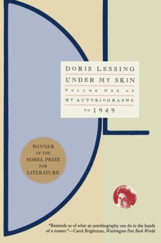Book cover for "Under My Skin" by Doris Lessing