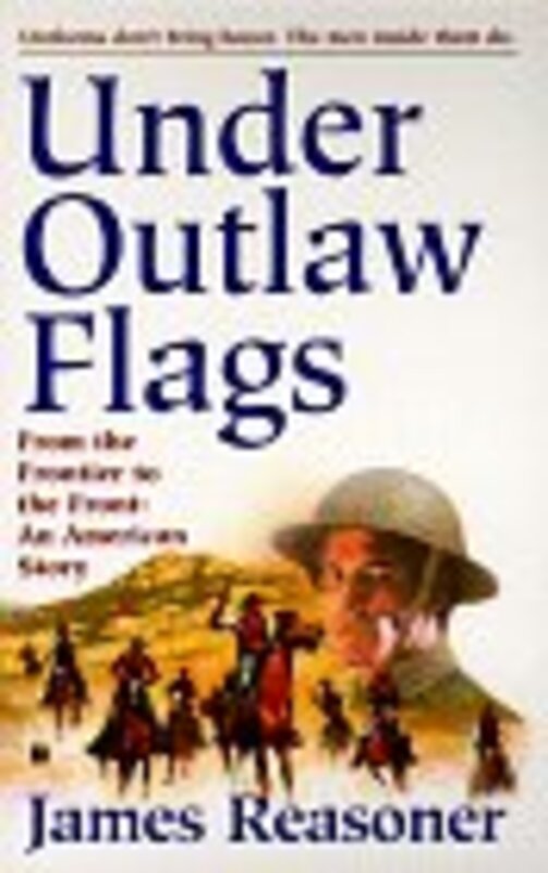 Book cover for "Under Outlaw Flags" by James Reasoner