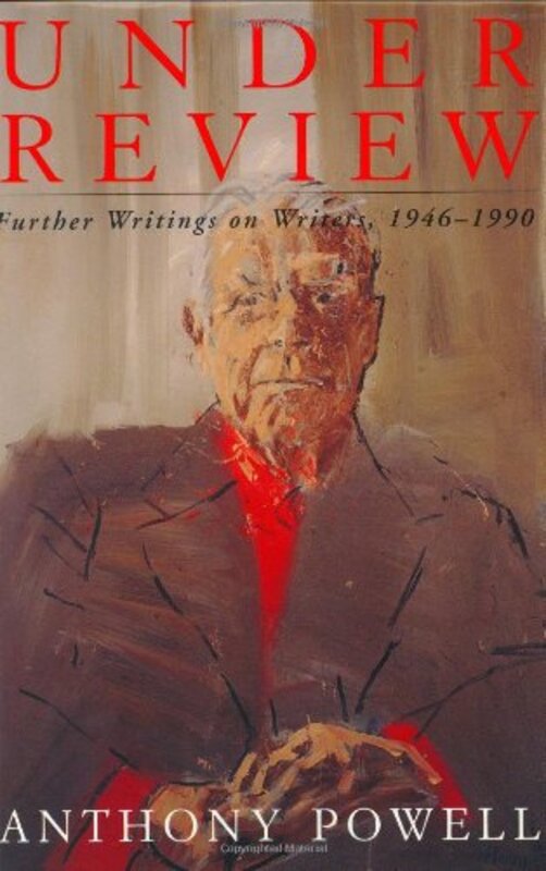 Book cover for "Under Review" by Anthony Powell