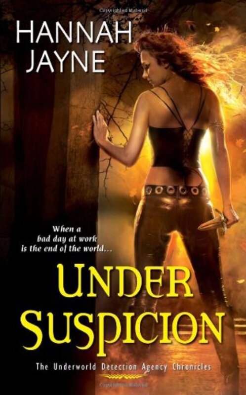 Book cover for "Under Suspicion" by Hannah Jayne