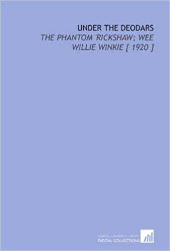 Book cover for "Under The Deodars" by Rudyard Kipling