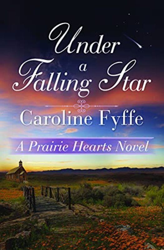Book cover for "Under a Falling Star" by Caroline Fyffe