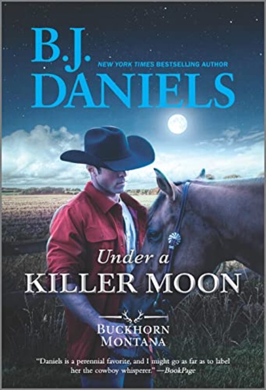 Book cover for "Under a Killer Moon" by BJ Daniels