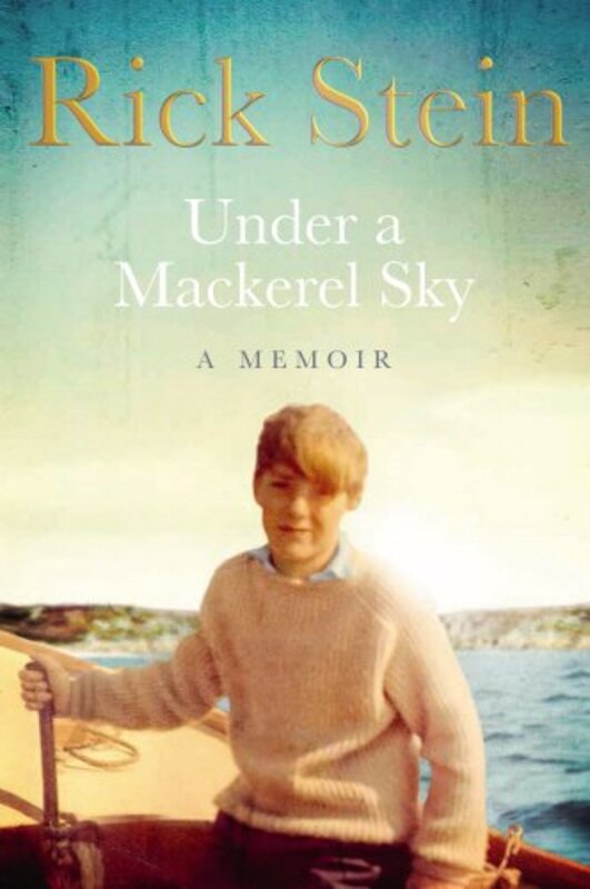 Book cover for "Under a Mackerel Sky" by Rick Stein