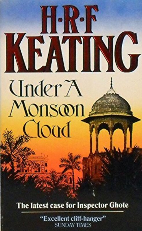 Book cover for "Under a Monsoon Cloud" by HRF Keating