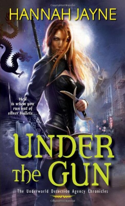 Book cover for "Under the Gun" by Hannah Jayne