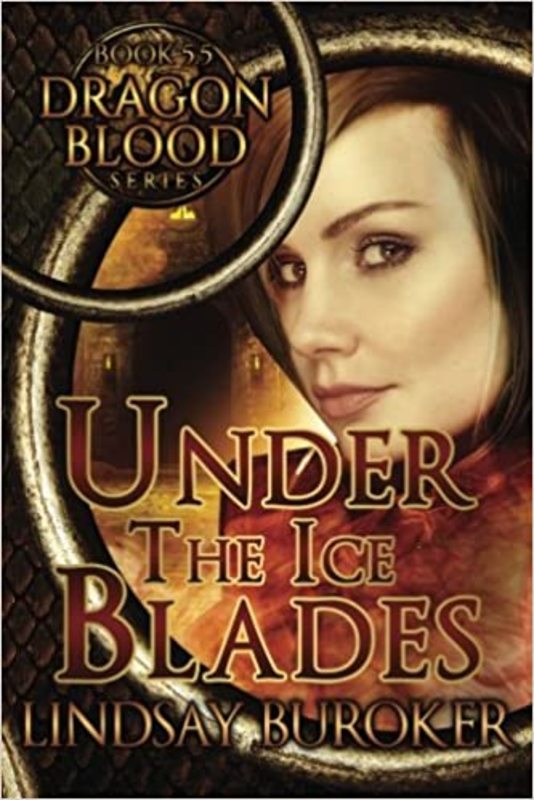 Book cover for "Under the Ice Blades" by Lindsay Buroker