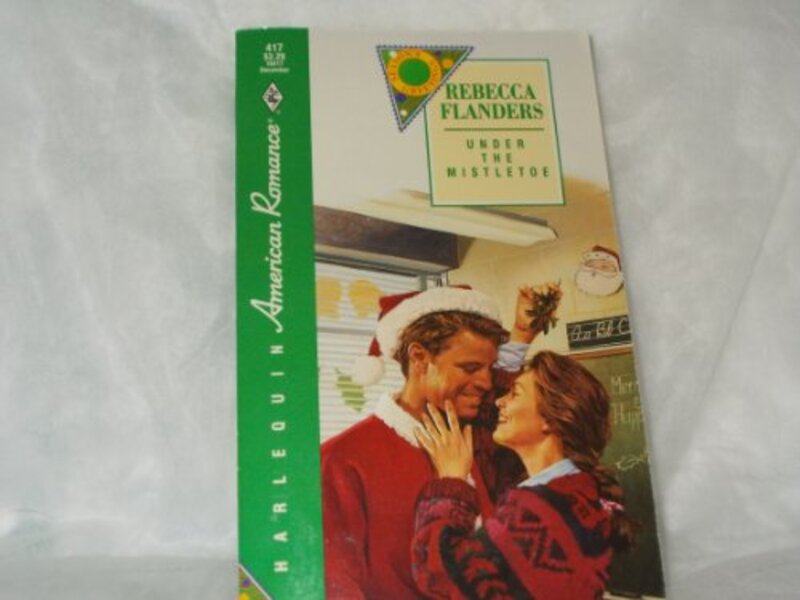 Book cover for "Under the Mistletoe" by Donna Ball
