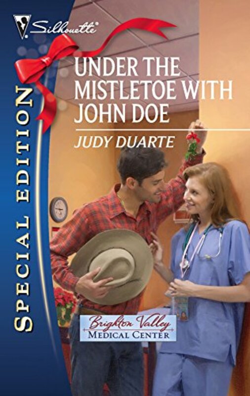Book cover for "Under the Mistletoe with John Doe" by Judy Duarte