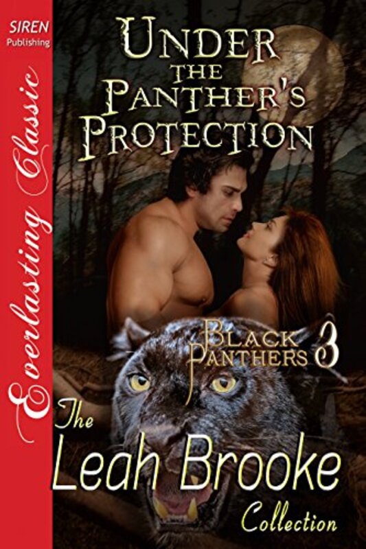 Book cover for "Under the Panther's Protection" by Leah Brooke