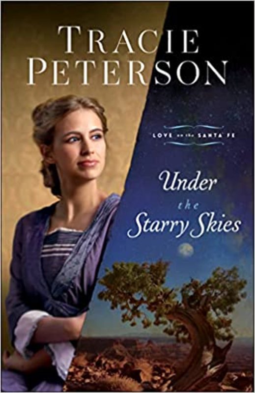 Book cover for "Under the Starry Skies" by Tracie Peterson