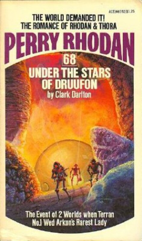 Book cover for "Under the Stars of Druufon" by Kurt Brand