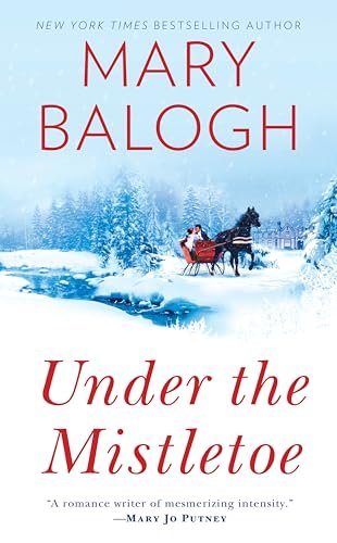 Book cover for "Under the Mistletoe" by Mary Balogh