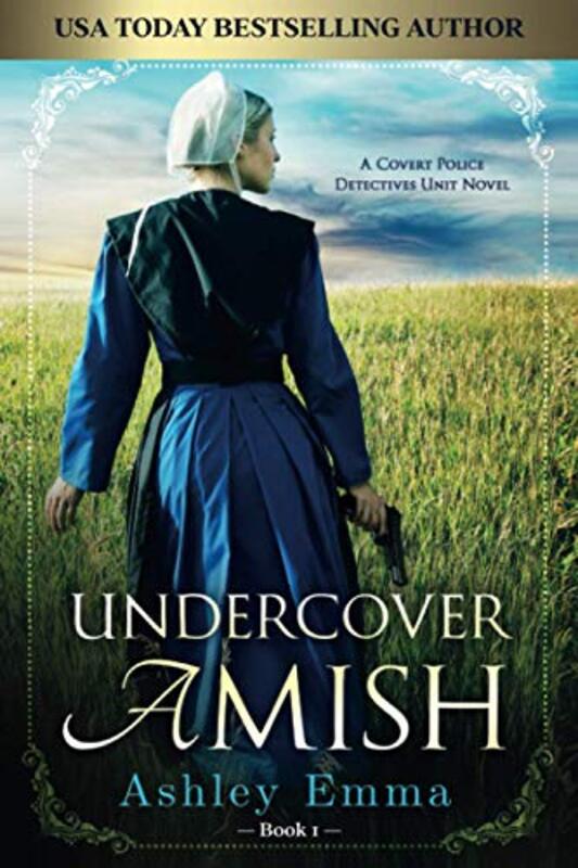 Book cover for "Undercover Amish" by Ashley Emma