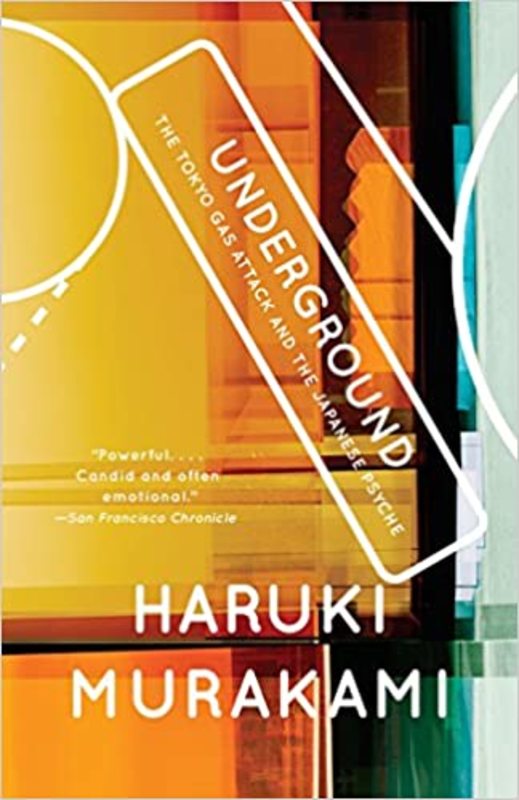 Book cover for "Underground" by Haruki Murakami