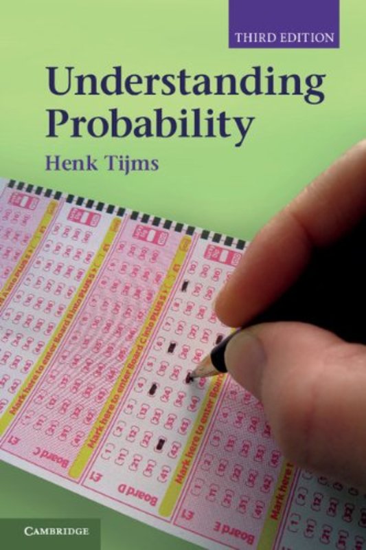 Book cover for "Understanding Probability" by Henk Tijms