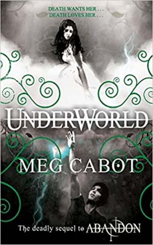 Book cover for "Underworld" by Meg Cabot