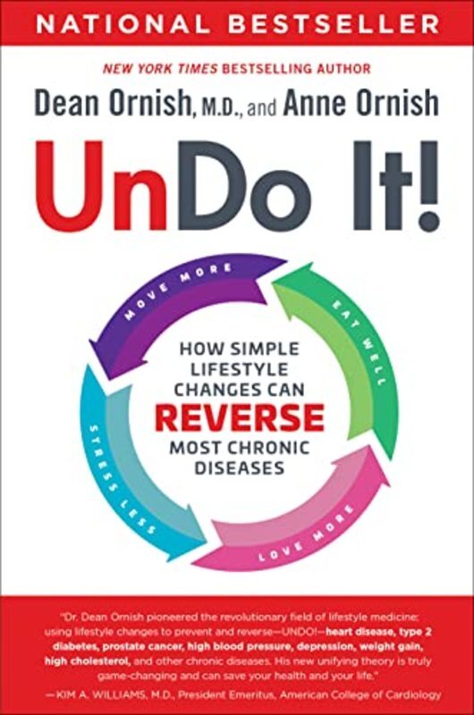 Book cover for "Undo It!" by Dean Ornish