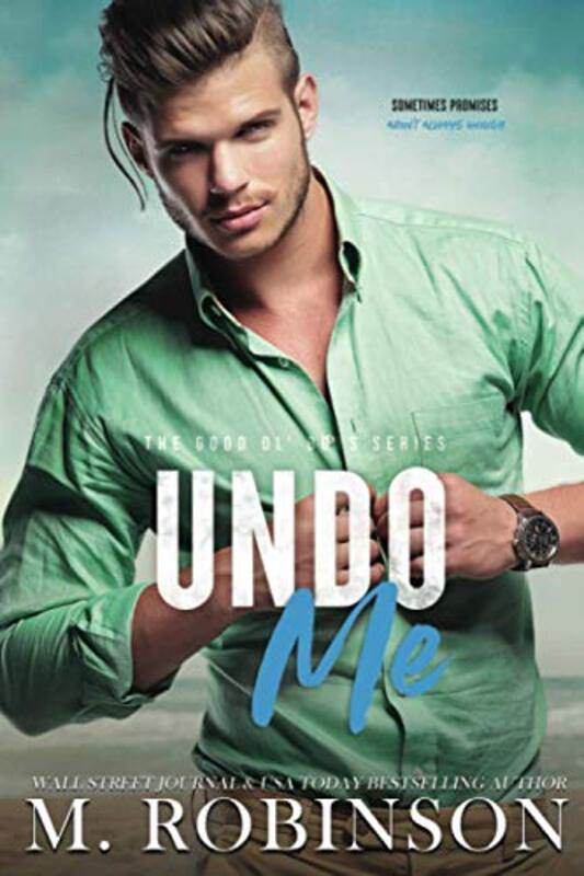 Book cover for "Undo Me" by M Robinson