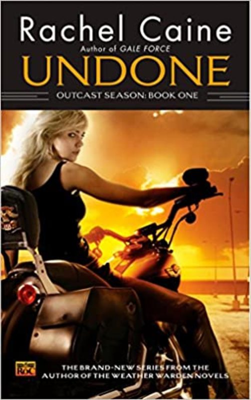 Book cover for "Undone" by Rachel Caine