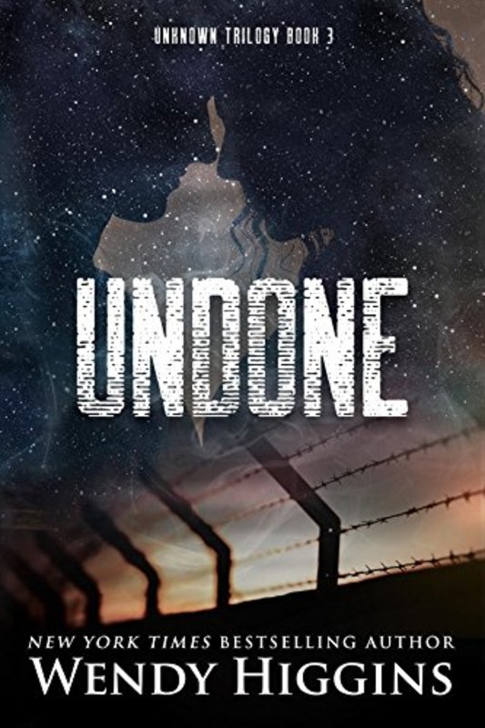 Book cover for "Undone" by Wendy Higgins