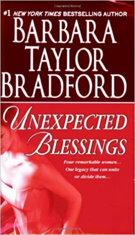 Book cover for "Unexpected Blessings" by Barbara Taylor Bradford