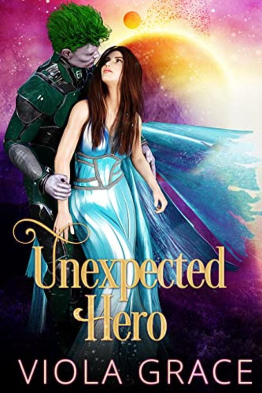Book cover for "Unexpected Hero" by Viola Grace