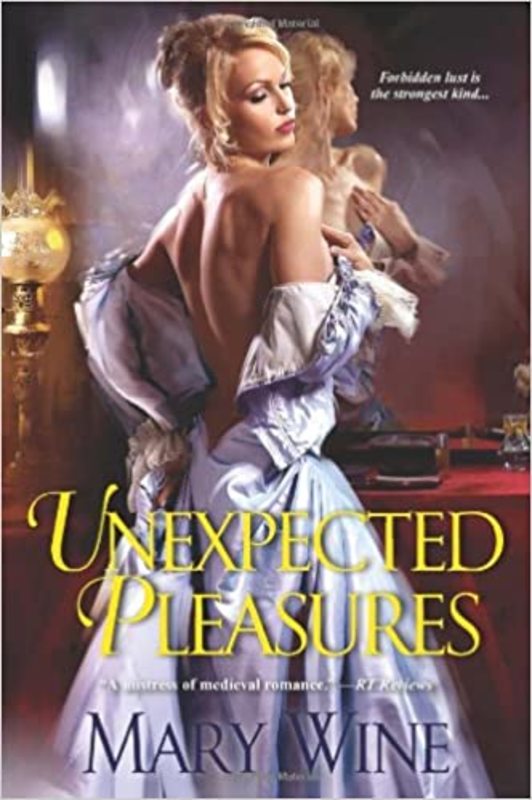 Book cover for "Unexpected Pleasures" by Mary Wine