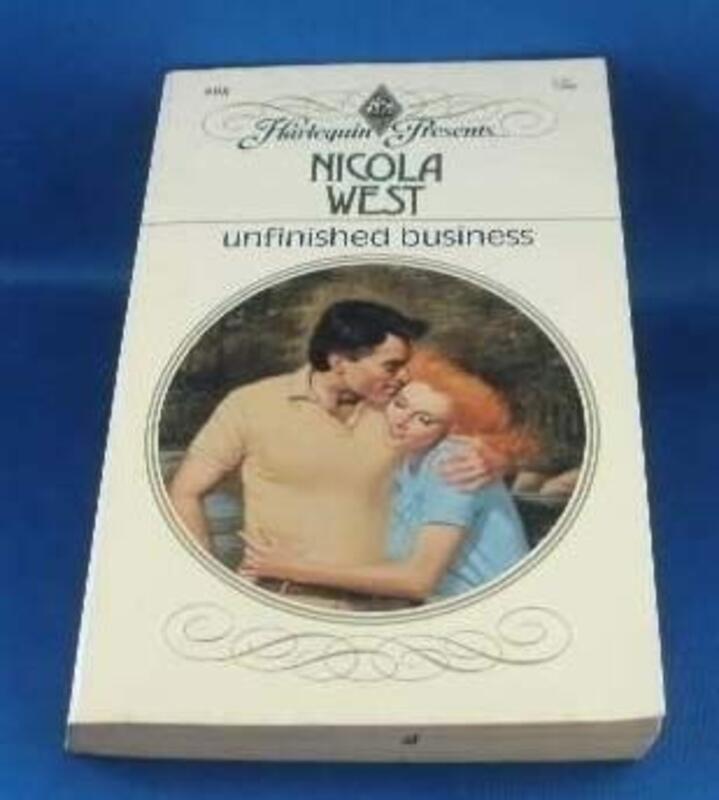 Book cover for "Unfinished Business" by Lilian Harry