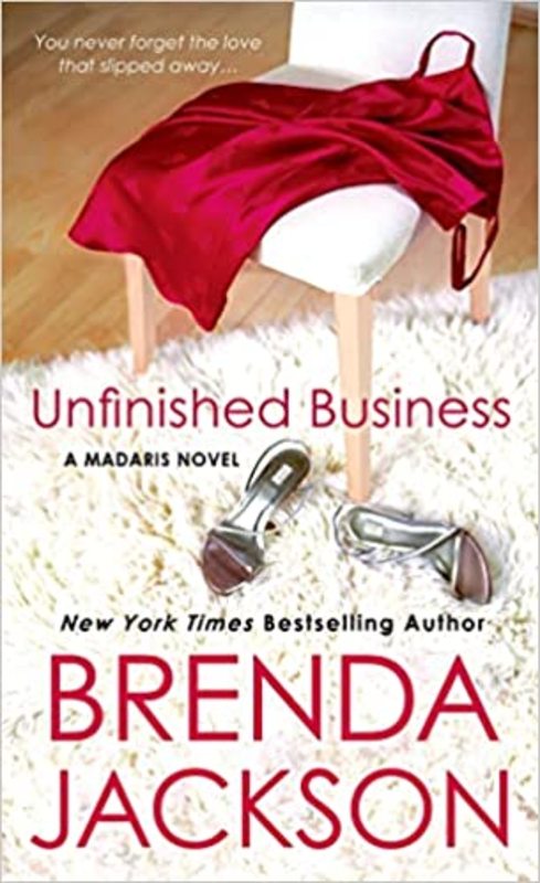 Book cover for "Unfinished Business" by Brenda Jackson