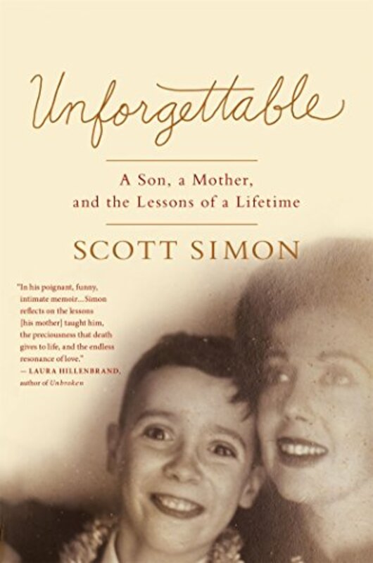 Book cover for "Unforgettable" by Scott Simon