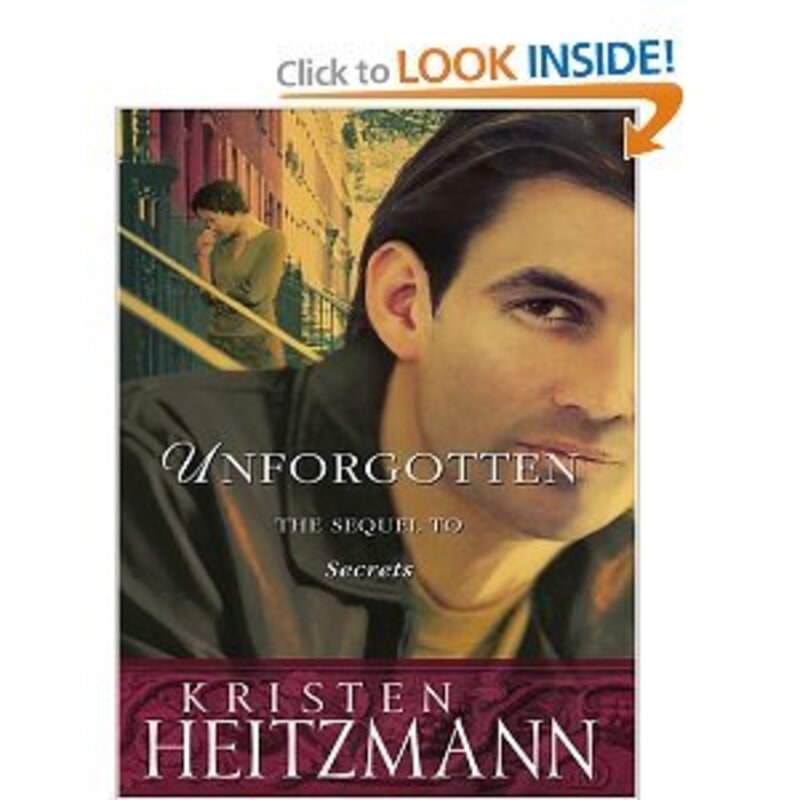 Book cover for "Unforgotten" by Kristen Heitzmann