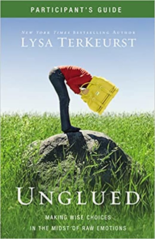 Book cover for "Unglued Participant's Guide" by Lysa TerKeurst