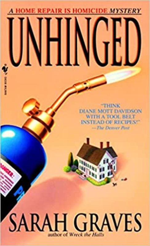 Book cover for "Unhinged" by Sarah Graves