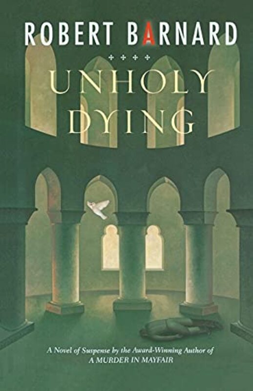 Book cover for "Unholy Dying / Turbulent Priest" by Robert Barnard