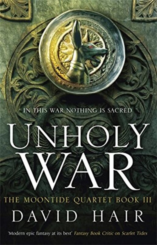 Book cover for "Unholy War" by David Hair