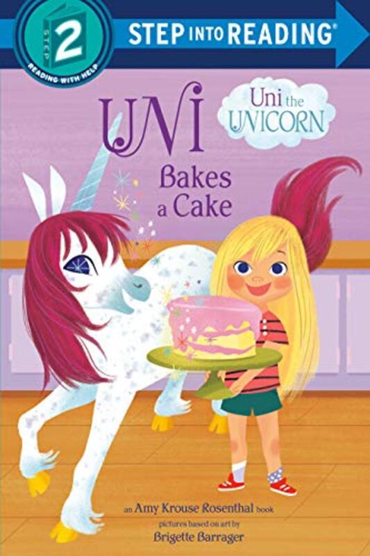 Book cover for "Uni Bakes a Cake" by Amy Krouse Rosenthal