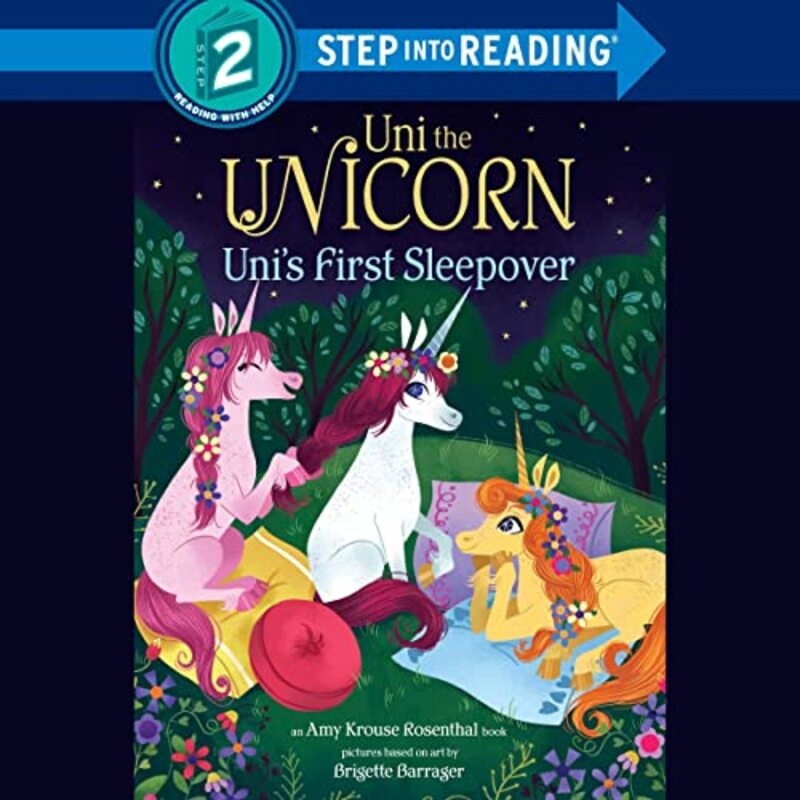 Book cover for "Uni's First Sleepover" by Amy Krouse Rosenthal