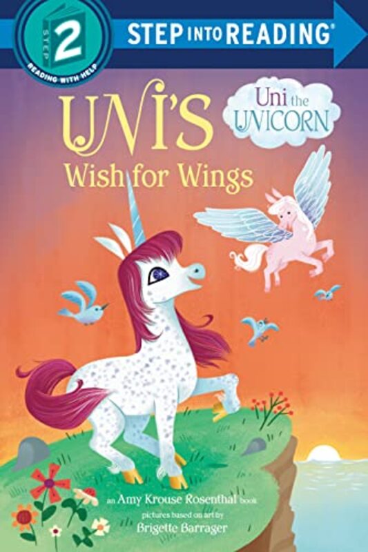 Book cover for "Uni's Wish for Wings" by Amy Krouse Rosenthal