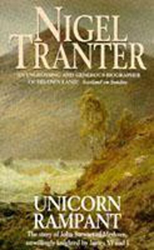 Book cover for "Unicorn Rampant" by Nigel Tranter
