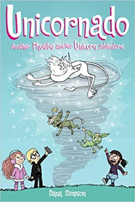 Book cover for "Unicornado" by Dana Simpson