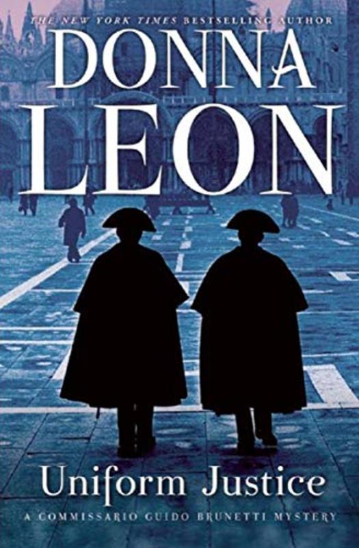 Book cover for "Uniform Justice" by Donna Leon