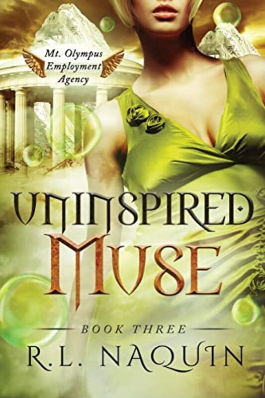Book cover for "Uninspired Muse" by RL Naquin