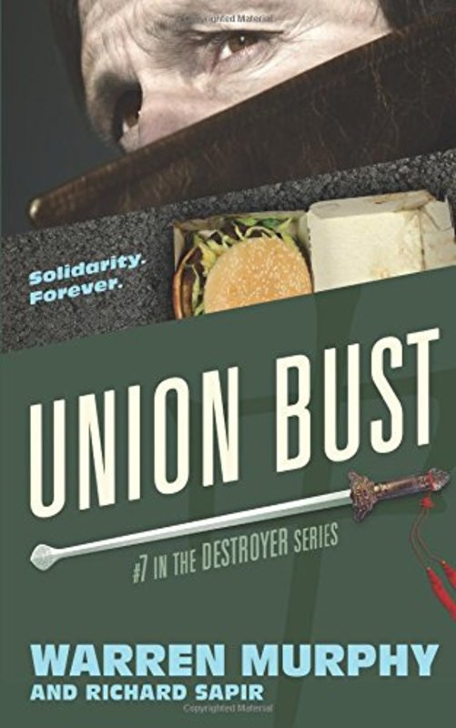 Book cover for "Union Bust" by Warren Murphy
